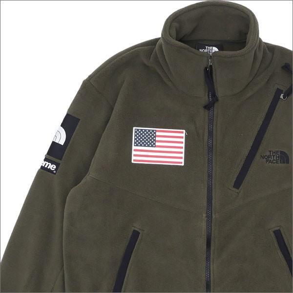 supreme the north face trans antarctica expedition fleece jacket olive