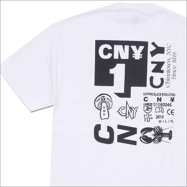 CNY NYC(チャイニーズ ニューイヤー) NYC VIDEO Tee (Tシャツ) WHITE