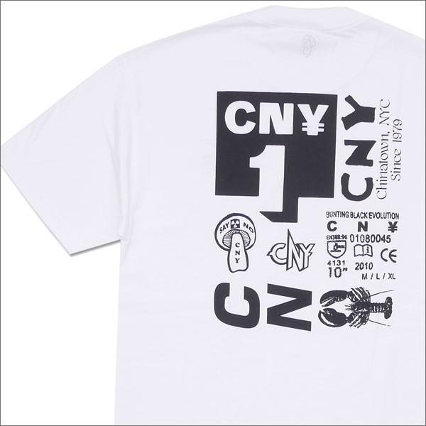 CNY NYC(チャイニーズ ニューイヤー) NYC VIDEO Tee (Tシャツ) WHITE  