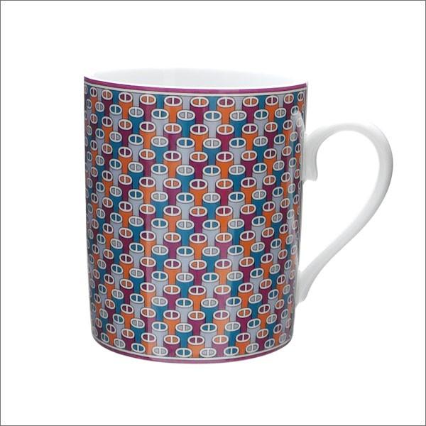エルメス マグカップ HERMES (エルメス) TIE SET MUG AZUR (マグカップ) ORANGE 290