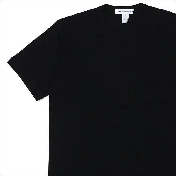 comme des garcons shirt black and white
