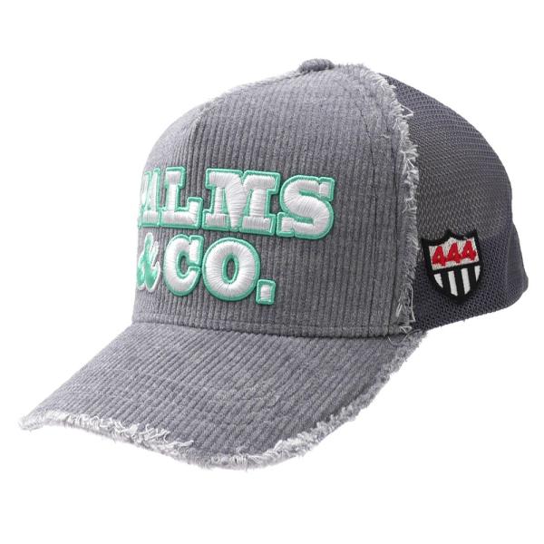 Yoshinori Kotake ヨシノリコタケ X Palms Co パームスアンドコー Corduroy Mesh Cap キャップ Gray 251 001165 012x 新品 ヘッドウェア Domicimm Fr