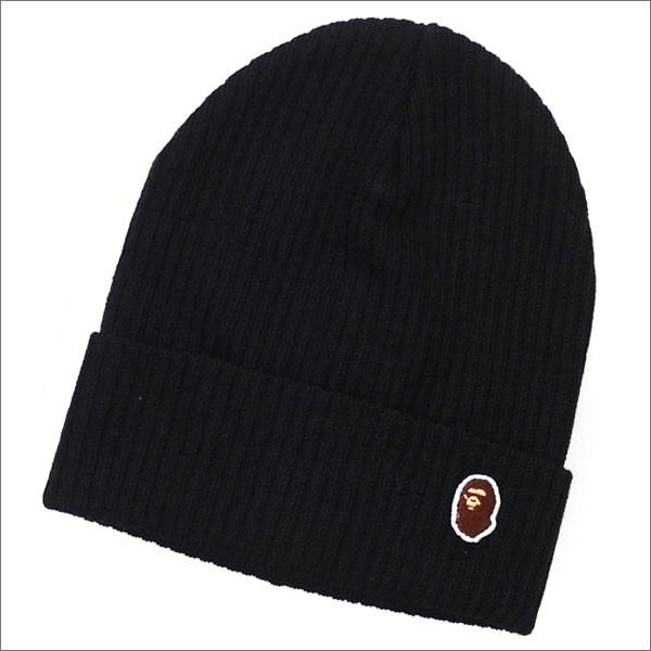 A BATHING APE（アベイシングエイプ） (エイプ) ONE POINT KNIT CAP