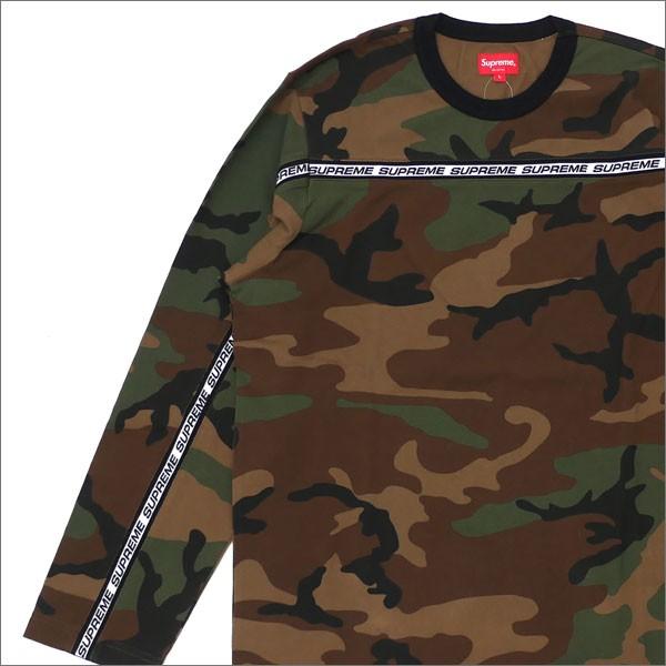 Supreme シュプリーム SUPREME Tape Stripe L/S Pique Top (ピケ