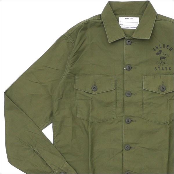 Rhc Ron Herman ロンハーマン X Disney X Standard California スタンダードカリフォルニア Fatigue Shirt 長袖シャツ 216 045 新品 Tops クリフエッジ 通販 Yahoo ショッピング
