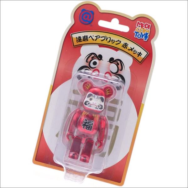 MEDICOM TOY TOY(メディコム・トイ) BE@RBRICK 100% 達磨 赤 MEDICOM TOY TOY(メディコム・トイ) BE@RBRICK 100% 達磨 赤