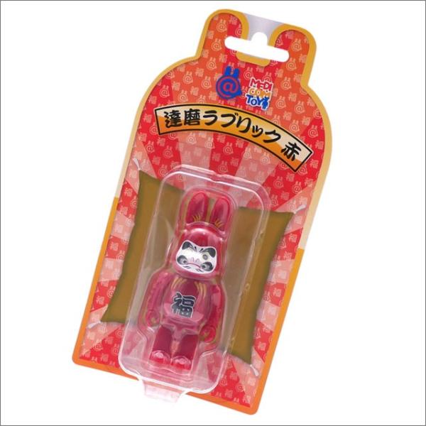 MEDICOM TOY TOY(メディコム・トイ) BE@RBRICK 100% 達磨 MEDICOM TOY TOY(メディコム・トイ) BE@RBRICK 100% 達磨