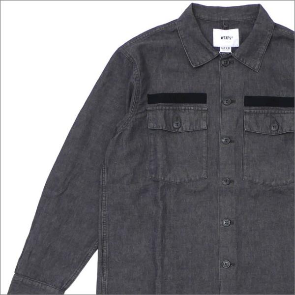 WTAPS (ダブルタップス) BUDS LS 01 SHIRT (長袖シャツ) 181BRDT WTAPS (ダブルタップス) BUDS LS 01 SHIRT (長袖シャツ) 181BRDT