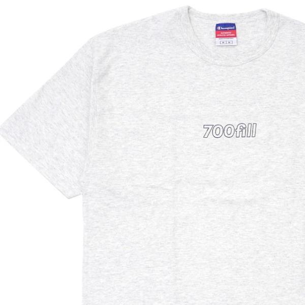 即完売 700FILL Small Payment Logo刺繍 tee 紺 L 即完売 700FILL Small Payment Logo刺繍 tee 紺 L メンズ