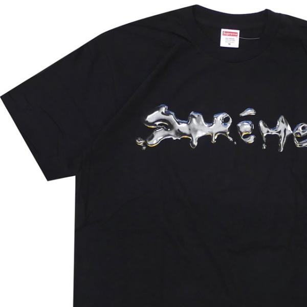 Supreme シュプリーム SUPREME Liquid Tee (Tシャツ) BLACK 200