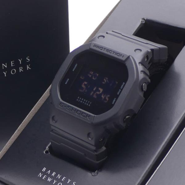 G-SHOCK バーニーズ ニューヨーク別注　ブラック レザー本革 G-SHOCK バーニーズ ニューヨーク別注ブラック レザー本革