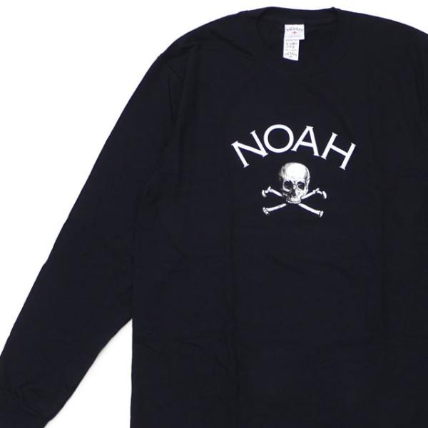 NOAH（ファッション） ノア NOAH JOLLY ROGER LOGO LS TEE 長袖T