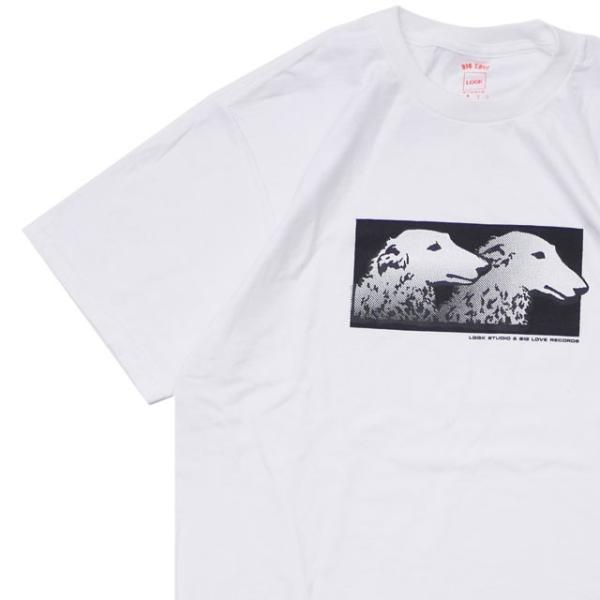 LQQK STUDIO シルクスクリーン T big love records ルックスタジオ LQQK STUDIO x ビッグ・ラブ・レコーズ BIG LOVE