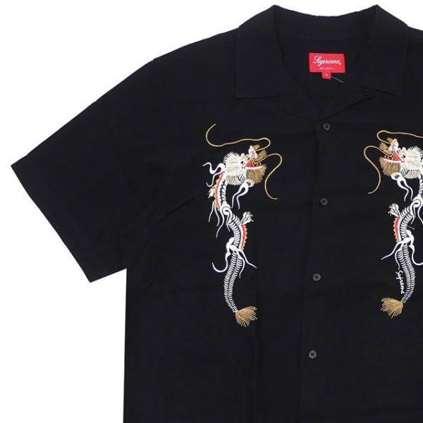 Supreme シュプリーム SUPREME Dragon Rayon Shirt レーヨン 半袖 