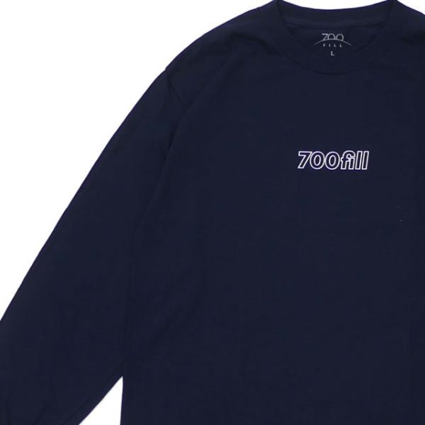 新品未開封 700fill Logo Tee Lサイズ 新品 セブンハンドレッドフィル 700fill Payment Logo L/S Tee 長袖T