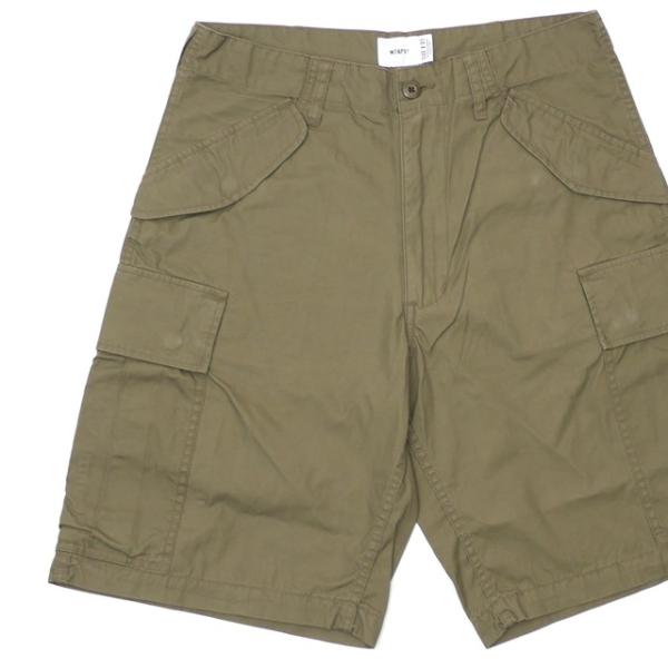 WTAPS SEAGUL 01 コットン ショーツ オリーブドラブ XL cliffedge_19043003