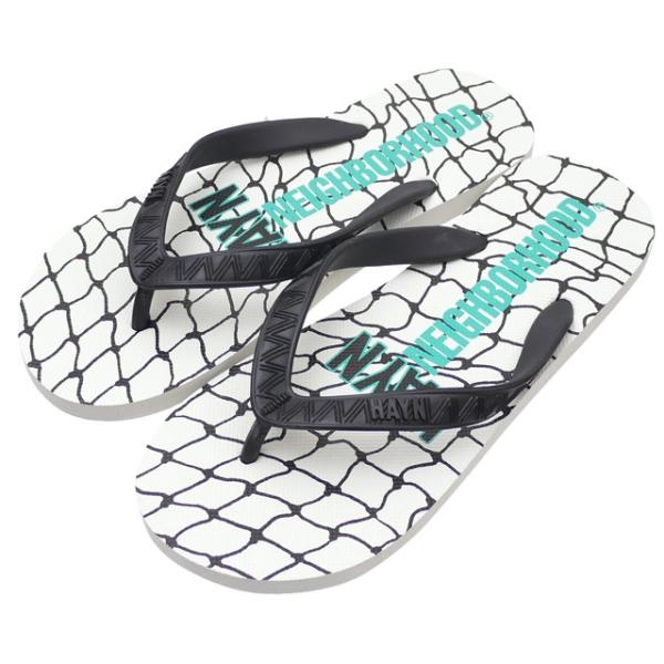 NEIGHBORHOOD × HAYN / NHHY SLIDE R-SANDAL/サンダル/US9/BLK/191FLHAN-FW01 NEIGHBORHOOD（ネイバーフッド） 新品 NEIGHBORHOOD x ハイアン HAYN