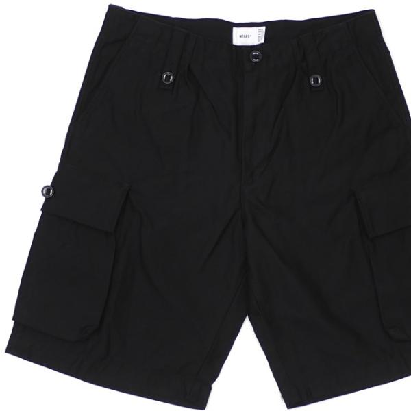 WTAPS SEAGUL 01 コットン ショーツ 21SS ブラック XL WTAPS SEAGUL 01 コットン ショーツ 21SS ブラック XL WTAPS