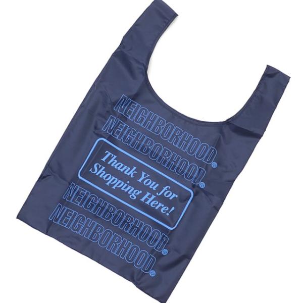 NEIGHBORHOOD ネイビーエコバッグ NEIGHBORHOOD 新品 ネイバーフッド SOUVENIR/E-LUGGAGE エコ