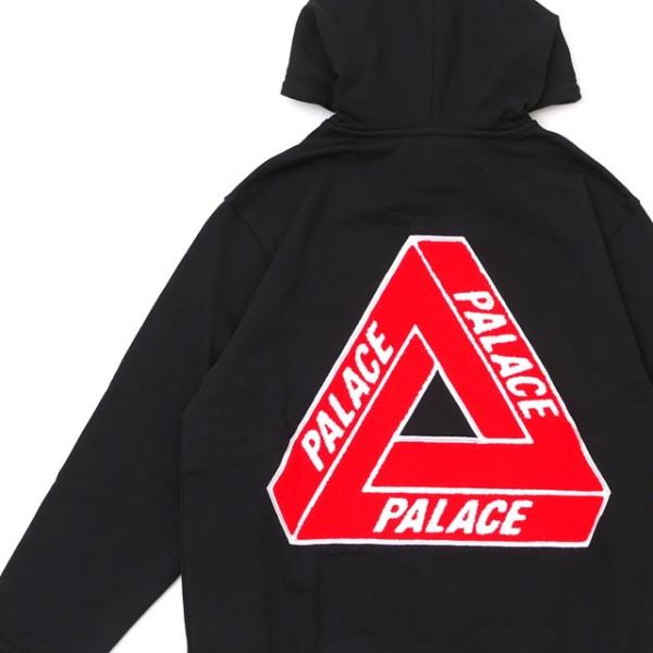 新品 Palace Skateboards TRI-CHENILLE HOOD BLACK 211000725041 SWT  