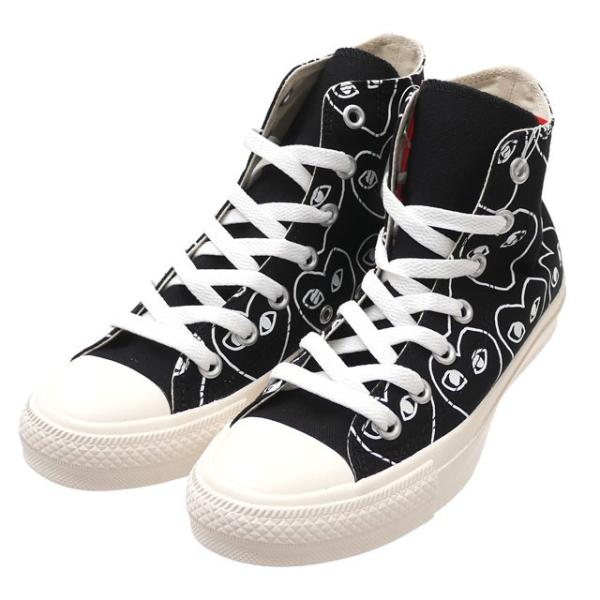Vi vC RfM\ PLAY COMME des GARCONS x Ro[X CONVERSE ALL STAR HI PCDG BLACK ubN  291002700181 tbgEFA