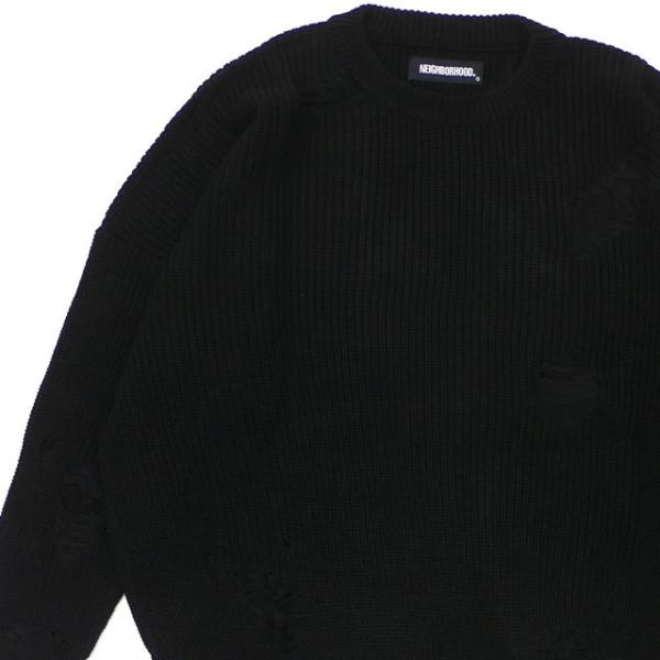 NEIGHBORHOOD 新品 ネイバーフッド SAVAGE.CREW/A-KNIT.LS NEIGHBORHOOD 新品 ネイバーフッド SAVAGE.CREW/A-KNIT.LS