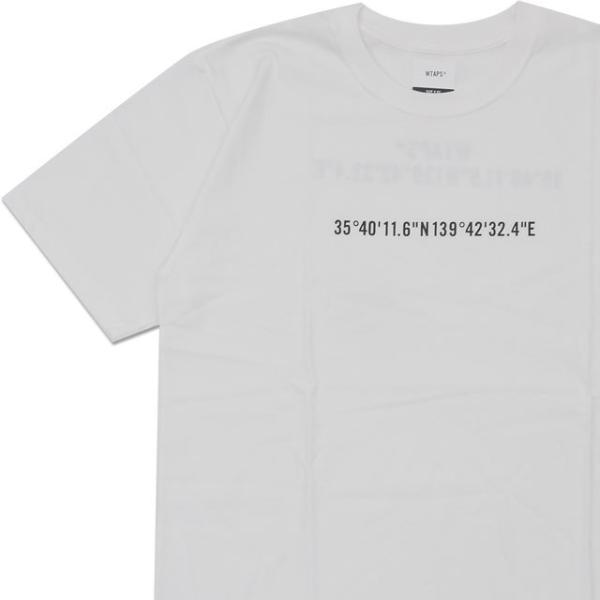 トップス L WTAPS GPS 02 TEE WHITE WTAPS 新品 ダブルタップス GPS SS TEE Tシャツ WHITE ホワイト