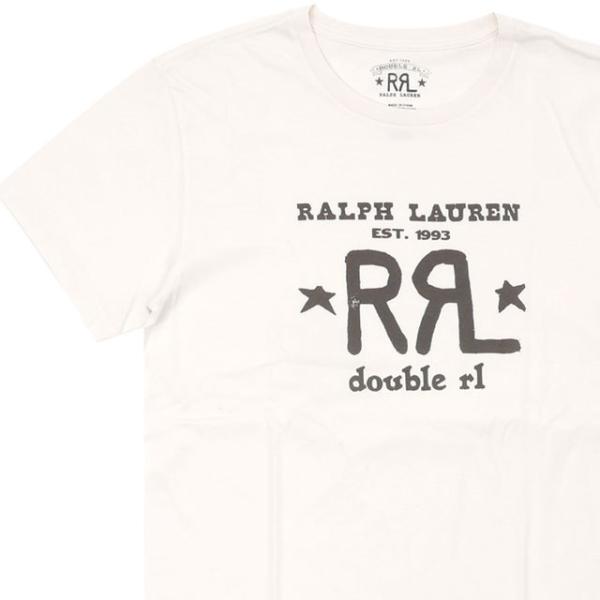 Double RL 新品 ダブルアールエル LOGO CREWNECK T-SHIRT Tシャツ