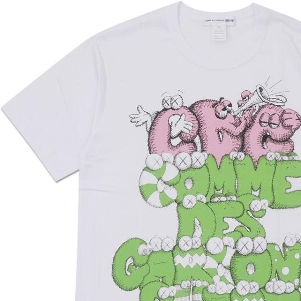 コムデギャルソン　カウズ　tシャツ COMME des GARCONS SHIRT 新品 コムデギャルソン シャツ x