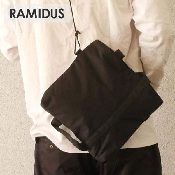 新品 ラミダス RAMIDUS BLACK BEAUTY 2WAY TOTE BAG L ブラック