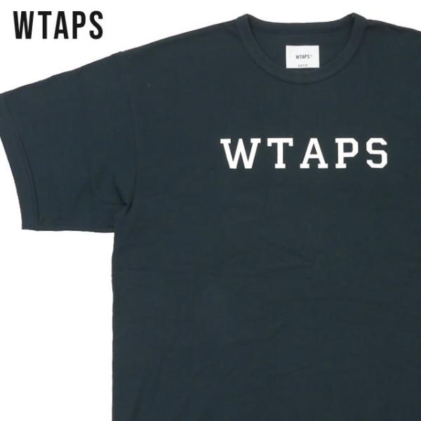 WTAPS 新品 ダブルタップス ACADEMY SS Tシャツ NAVY ネイビー WTAPS 新品 ダブルタップス ACADEMY SS Tシャツ NAVY ネイビー