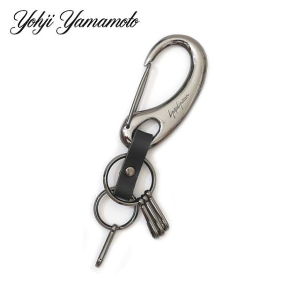 【名作】ヨウジヤマモト Yohji Yamamoto カラビナ キーリング 鍵 Yohji Yamamoto 新品 ヨウジヤマモト METAL CARABINER カラビナ