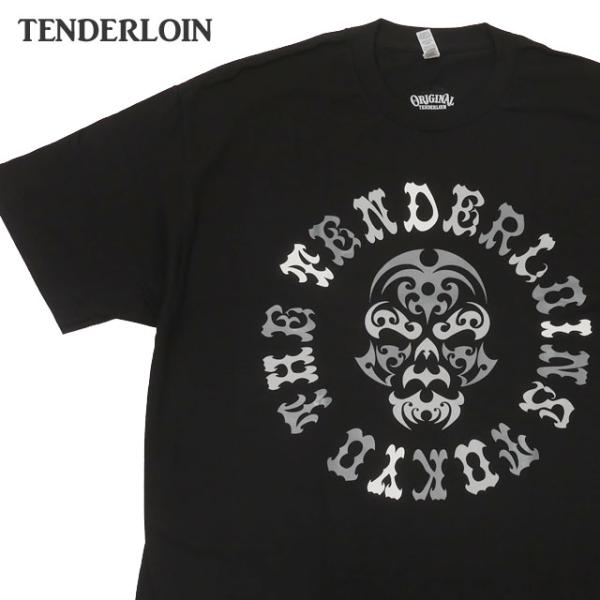 TENDERLOIN 新品 テンダーロイン TEE BS Tシャツ BLACK ブラック