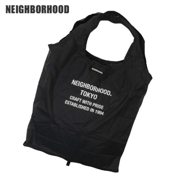 NEIGHBORHOOD ネイバーフッド　トートバッグ　ブラック NEIGHBORHOOD - NEIGHBORHOOD ネイバーフッド キャンバス トート