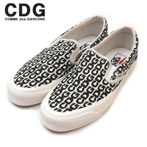 ギャルソンスリッポンブラック コムコム定番ドクターマーチン-スリッポン-DR. MARTENS-