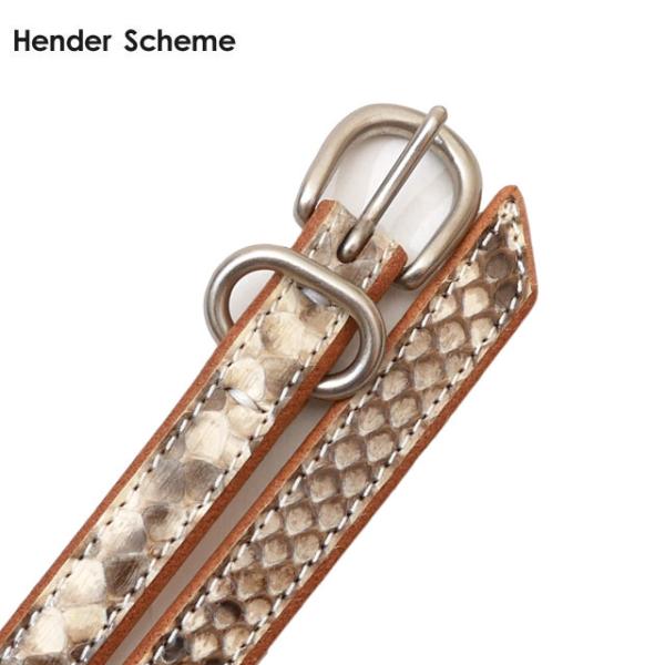 エンダースキーマ Hender Scheme パイソンテールベルト python 楽天市場】エンダースキーマ Hender Scheme パイソンテール