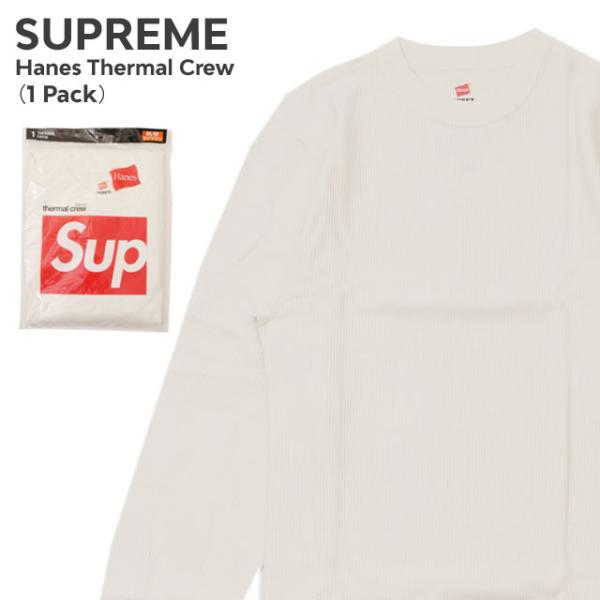 Supreme（シュプリーム） 新品 SUPREME x ヘインズ Hanes Thermal Crew