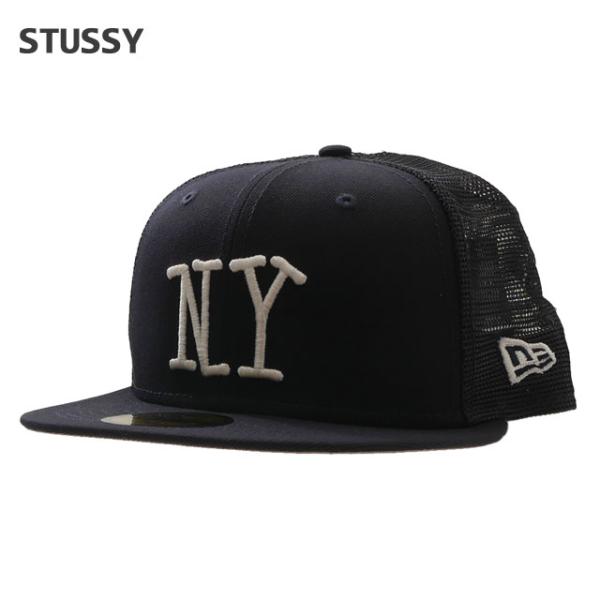 ひ*ー様 stussy newera メッシュキャップ Stussy x New Era Washed Basic Trucker Mesh Cap