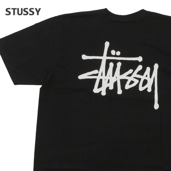 【新品・M】Stüssy Everlasting Bass T ／黒・正規品 新品・M】Stüssy Everlasting Bass T ／黒・正規品