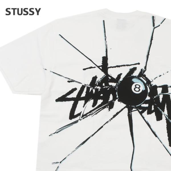 STUSSY 新品 ステューシー SHATTERED TEE Tシャツ WHITE STUSSY 新品 ステューシー SHATTERED TEE Tシャツ WHITE