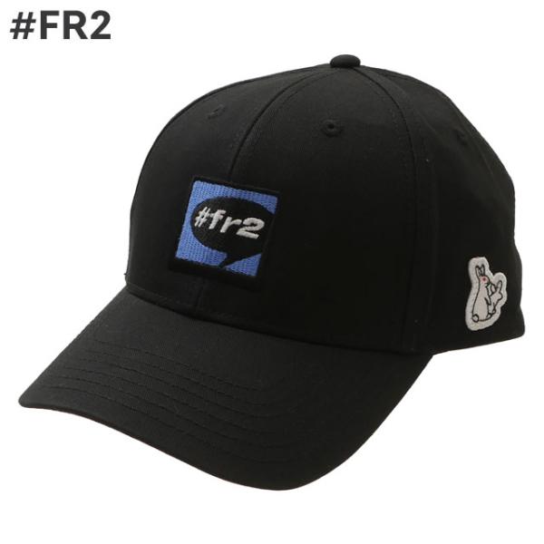 黒　FR2GOLF Logo Embroidery Cap 新品 刺繍 cliffedge_23080505