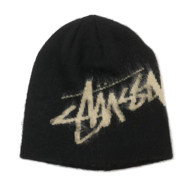 Stüssyビーニー 黒 ☆人気☆【STUSSY】☆Stussy Debossed Basic Logo Beanie Black