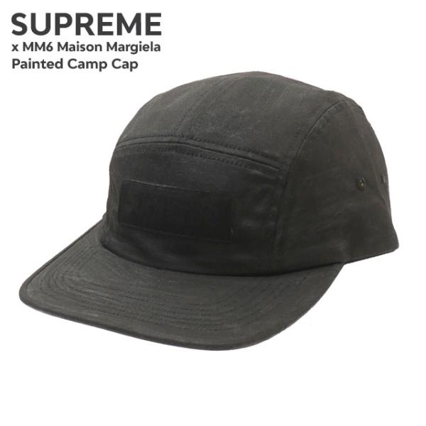 Supreme MM6 ホワイトキャップ コラボ Buy Supreme x MM6 Maison Margiela Painted Camp Cap 'White