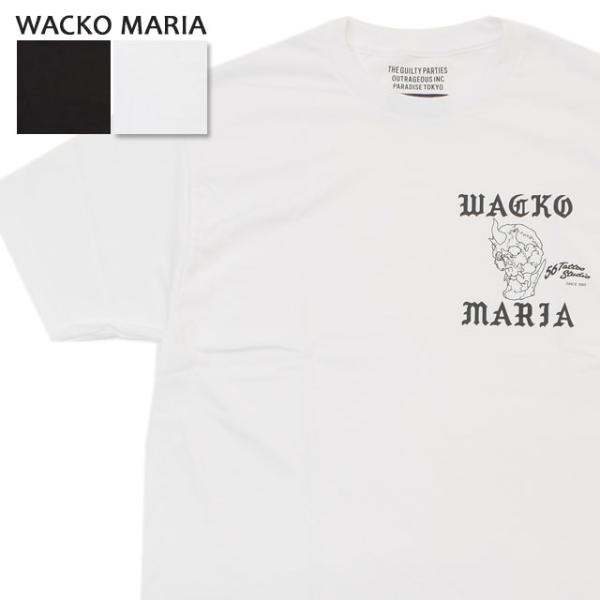 WACKO MARIA 新品 ワコマリア 56 TATTOO STUDIO/CREW NECK T