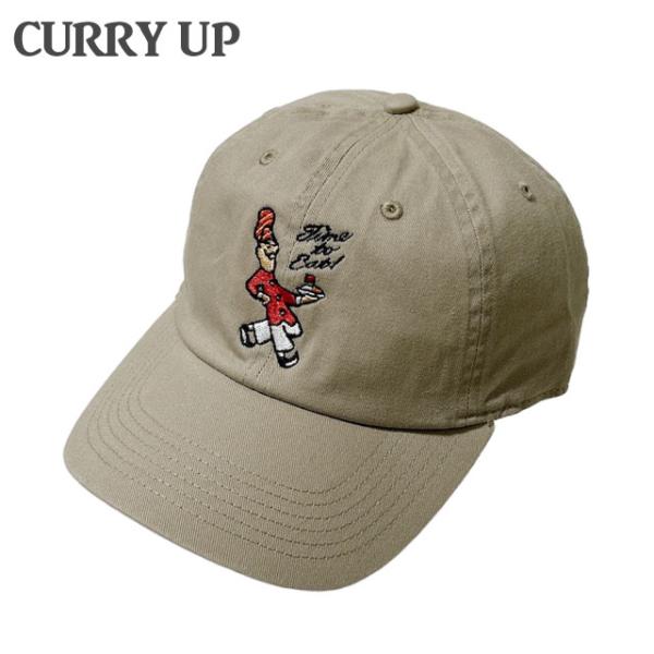 NIGO カリーアップ キャップCURRY UP CAP グレー 新品 カリーアップ CURRY UP 店舗限定 6 PANEL TWILL CAP