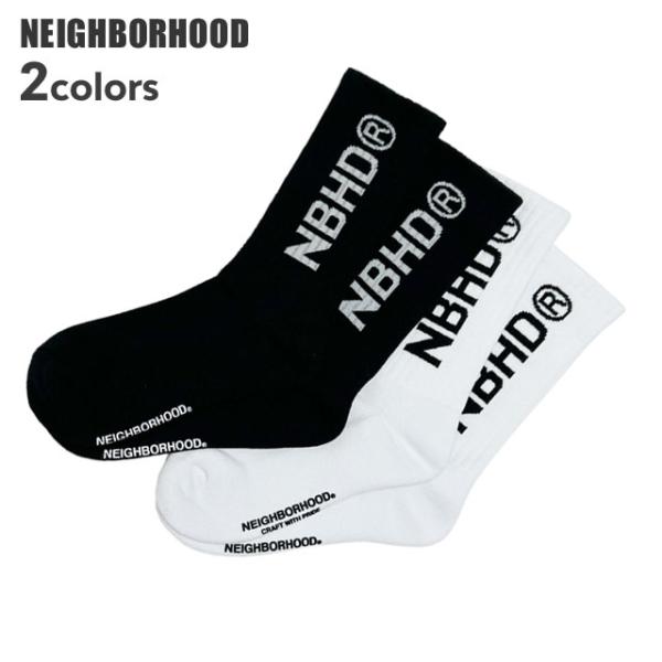 NEIGHBORHOOD 新品 ネイバーフッド NBHD LOGO SOCKS ソックス