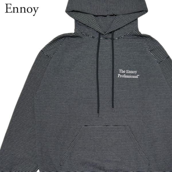 ENNOY 新品 エンノイ BORDER HOODIE SWEAT ボーダー パーカー ENNOY 新品 エンノイ BORDER HOODIE SWEAT ボーダー パーカー
