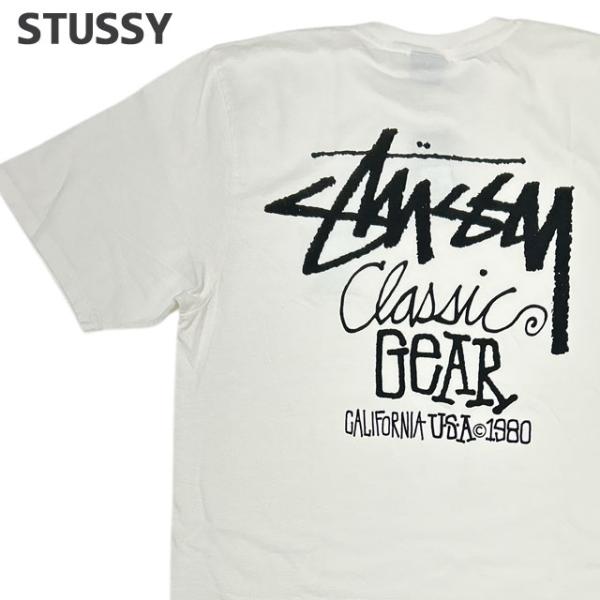 STUSSY 新品 ステューシー CLASSIC GEAR PIG.DYED TEE Tシャツ