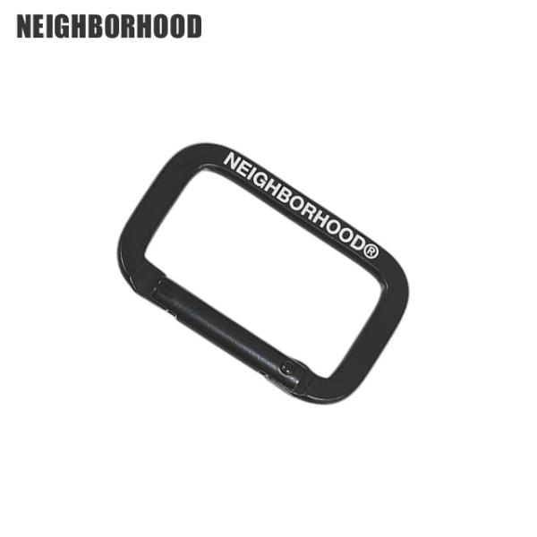 新品未使用NEIGHBORHOOD ブラックカラビナ アルミ製 NEIGHBORHOOD 新品 ネイバーフッド CARABINER カラビナ 単品