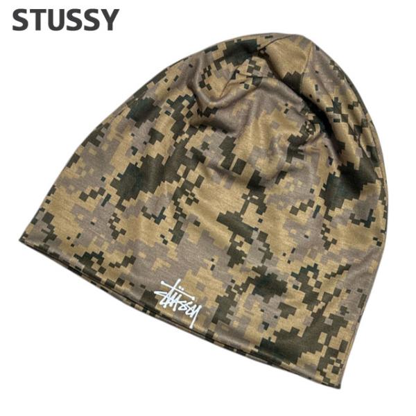 STUSSY（ステューシー） 新品 STUSSY SKULLCAP DIGI CAMO スカル